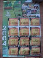 Calendrier 2004 Paraguayenne Coopérative CHORTITZER (alimentaire) - Afiches