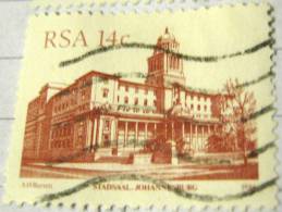 South Africa 1986 Stadsaal Johannesburg 14c - Used - Gebraucht