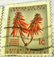 South Africa 1961 Kafferboom 1c - Used - Used Stamps