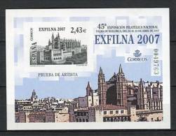 España 2006. Edifil Prueba Oficial 94 ** MNH. - Blocks & Sheetlets & Panes