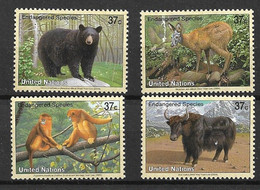 UNITED NATIONS,  NEW YORK  Animals - Unused Stamps