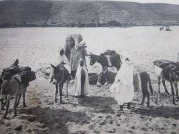 1915 CPA:Sahara Algérien >dans L´OUED Anes Et Bédouins Arabes à Saïda > Coll Idéale Photo > Algérie Ex Colonie Française - Saïda