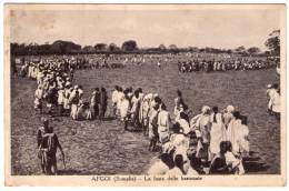 SOMALIA-AFGOI FESTA DELLE BASTONATE - POSTA MILITARE N.98 - 1935 - Somalië