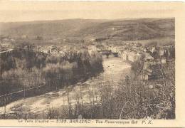 BRASSAC  - 81 -  Vue Panoramique Sur La Ville  -  010513 - Brassac