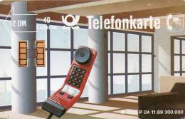 CARTE T 12 DM 	11/89 VIEL FORMAT... - A + AD-Reeks :  Advertenties Van D. Telekom AG