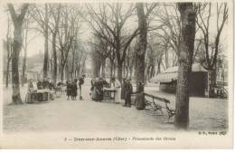 CPA DUN SUR AURON (Cher) - Promenade Des Ormes - Dun-sur-Auron