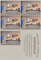 Australia 2010 Centenary Of  Powered Flight, Sheetlet 5X2.10 P$S Stamps MNH - Blocs - Feuillets