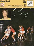 HANDBALL  ** Jean-louis Legrand  *** FICHE - Handball