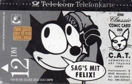 T 12 DM 03/93 FELIX - A + AD-Serie : Pubblicitarie Della Telecom Tedesca AG