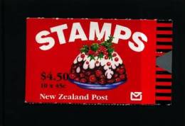 NEW ZEALAND - 1993  $ 4.50  BOOKLET  CHRISTMAS  MINT NH - Postzegelboekjes