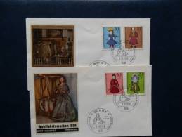 35/147   2    FDC   ALLEMAGNE - Dolls