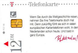 CARTE T 12 DM02/95 VALISE - A + AD-Series : Publicitarias De Telekom AG Alemania