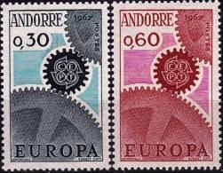 ANDORRE  Yvert  N° 179/80.   Neuf Sans Charniere. MNH - Unused Stamps