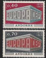 ANDORRE  Yvert  N° 194/95.   Neuf Sans Charniere. MNH - Unused Stamps