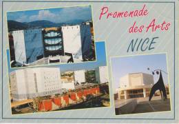 FRANCIA--NICE--PROMENADE DES ARTS--MUSEE D´ART MODERNE ET D´ART CONTEMPORAIN--THEATRE DE NICE--FG--V 20-8-90 - Museums