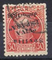 Sello 30 Cto.sobrecarga Patriotica SEVILLA, Variedad Invertida, Num 25 Hi º - Emisiones Nacionalistas