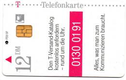 CARTE T 12 DM 03/97 HAST DU IHN ? - A + AD-Reeks :  Advertenties Van D. Telekom AG