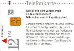 CARTE T 12 DM 07/97 CHRISTOPH BERSCH - A + AD-Series : Werbekarten Der Dt. Telekom AG