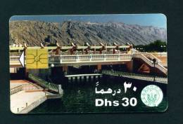 UNITED ARAB EMIRATES - Chip Phonecard As Scan - United Arab Emirates