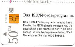 CARTE T 50 DM 07/95 NICHT WARTEN - A + AD-Reeks :  Advertenties Van D. Telekom AG