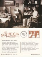 Postcard George Bernard Shaw Irish Playwright Writer Nobel Prize Nostalgia - Premi Nobel