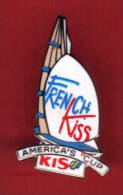 28312-pin's Voile.voilier.america's Cup.French Kiss.. - Voile