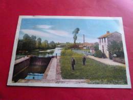 72 LA SUZE  Ecluse  Circulee Edit Maury Sarthe - La Suze Sur Sarthe