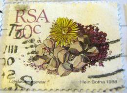 South Africa 1988 Lapidaria Margaretae 50c - Used - Used Stamps