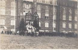 Mt. Angel OR Oregon,  Corpus Christi Procession, Mount Angel Abbey C1910s Real Photo Postcard - Other & Unclassified