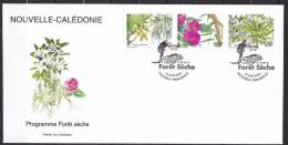 NOUVELLE CALEDONIE -1 Er Jour - FDC - Programme Forêt Sèche - 2004 -  1  Enveloppe  -  - - FDC