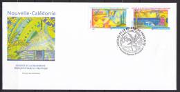 NOUVELLE CALEDONIE -1 Er Jour - FDC - Recherche Dans Le Pacifique - 2004 -  1  Enveloppe  -  - - FDC