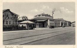 Bahnhof Frankenthal 1930 Postcard - Frankenthal