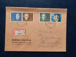 35/168   LETTRE  1959 - Brieven En Documenten