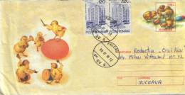 Romania-Postal Stationery Envelope 1999- Easter - Easter