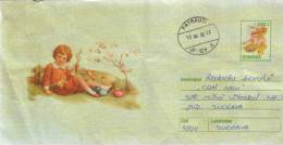 Romania-Postal Stationery Envelope 2000- Easter - Easter