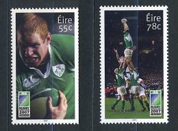Irlande** N° 1792/1793 - Coupe Du Monde De Rugby (joueurs) - Unused Stamps