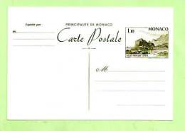 ENTIER - Carte Postale Yvert 35 -Palais Princier - Postal Stationery