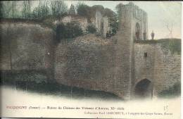 PICARDIE - 80 - SOMME - PICQUIGNY - Ruines Du Château Des Vidames D'Amiens - Picquigny