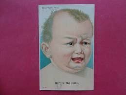 Baby's Habits  No 2  Before The Bath   Not Mailed   Ref 932 - Collections, Lots & Series