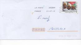 GEANT DU CARNAVAL DE DUNKERQUE TIMBRE SUR COURRIER - Other & Unclassified