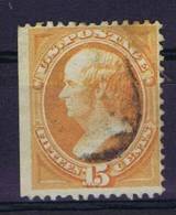 USA:1870-1871 Scott 152  Used,  1 Side Imperforated - Oblitérés