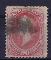 USA:1870-1871 Scott 155   Used,  Right Top Fold - Usati