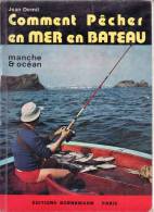 COMMENT PECHER En MER En BATEAU J Demil Bornemann 1984 Dessins Techniques Trucs Et Secrets - Caccia/Pesca