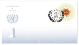 ONU New-York 2013 - Entier Postal Petit Format 46c Oblit 1er Jour - Posta Aerea