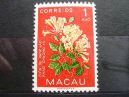 Macau 394 ** Mnh, Feuerranke (Pyrostegia Venusta) - Nuovi