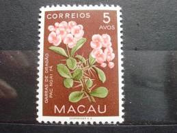 Macau 396 ** Mnh, Christusdorn (Euphorbia Milii) - Nuovi