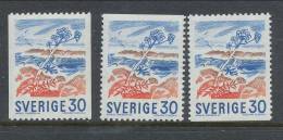 Sweden 1967 Facit # 614 A + B-types, Definitive Stamps 30 öre, MNH (**) - Neufs