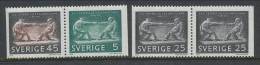 Sweden 1968 Facit # 639-640. Axel Pettersson "Döderhultarn". MNH (**) - Neufs