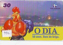 Télécarte  *  Oiseau * COQ * Poule * HAHN  (332) ROOSTER Bird  Phonecard Telefonkarte * - Gallinaceans & Pheasants