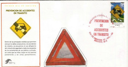 MEXIQUE . Prevention Des Accidents De La Route. Un FDC  Année  2004. - Unfälle Und Verkehrssicherheit